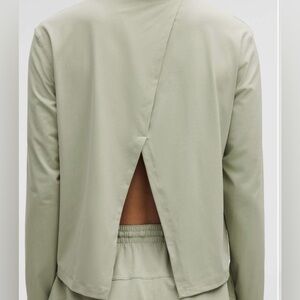 Lululemon Pace Crush Cross-Back UV-Protective Graphic Long-Sleeve Shirt